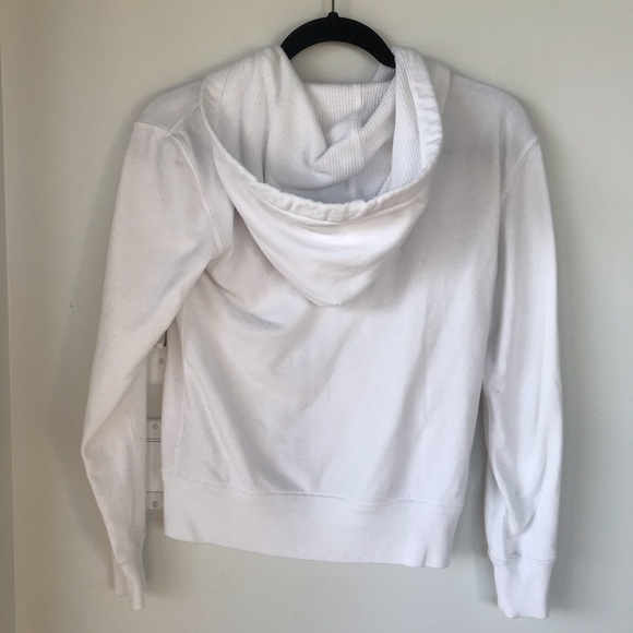 Ralph Lauren White Zip Up - Picture 3 of 4